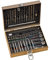 kwb Max-Box 67-tlg. Bohrer- und Bit-Set, bestehend aus Bits, Bohrern, Langbits, Stecknüssen, Stein-Bohrer & Holz-Bohrer in einem stabilen Metall-Koffer