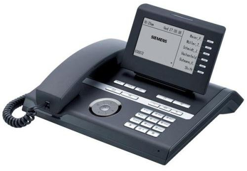 Siemens OpenStage 40T Systemtelefon Full-Duplex Freisprechfunktion TDM Telefon