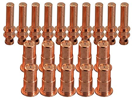 RIVERWELD PR0115 Plasma Elektrode Und PD0106 Plasma düse Passen A81 A80 P80 Plasma brenner, 20PK