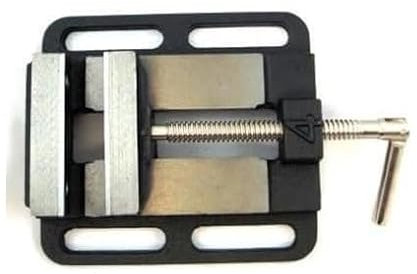 Toolzone VC019 4-Inch 100 mm Machine Vice for Pillar Drill/Hand Clamp - Blue