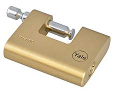 YALE YALY11470 Lucchetto Rettangolare MM70, Ottone