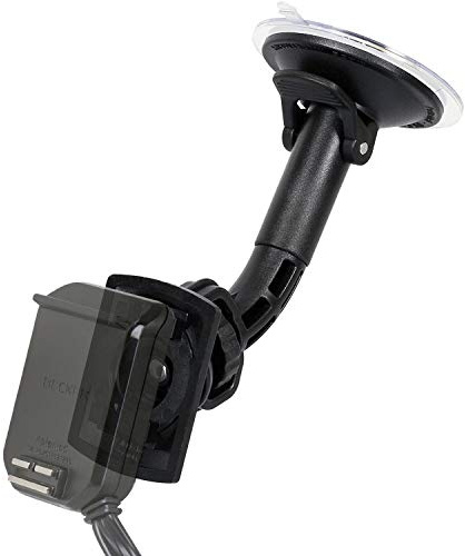 Wicked Chili Ersatz KFZ Saugnapf Halterung kompatibel mit Becker MagClick Aktivadapter (Adapter Nicht im Lieferumfang) Made in Germany, Kugelgelenk + Saugnapfhalterung 360° drehbar, schwarz