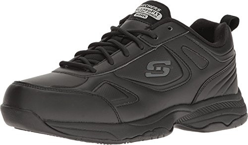 Skechers Work Dighton Bricelyn Work Shoe, Black, 11 M US, Negro, 41 EU
