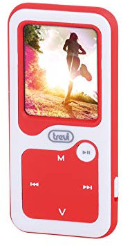 Lettore MP3 Bluetooth con MicroSD 8GB TREVI MPV 1780 SB Rosso