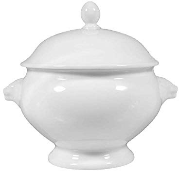 Seltmann Tête de Lion en Porcelaine Blanc 238 mm
