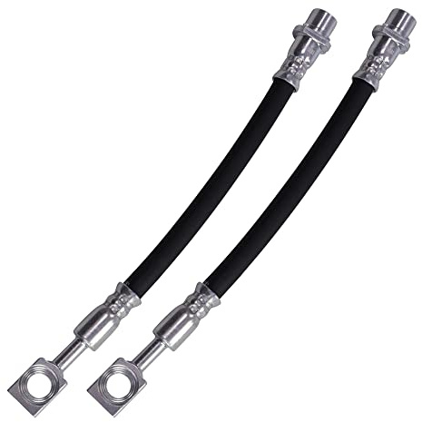 BESTPRICE 2x Bremsschlauch hinten ohne Hohlschraube Kompatibel mit OPEL ASTRA G (T98) (F70), ZAFIRA A (T98)