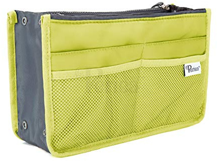 Periea Handtaschen Organizer - Taschen Organisator - Chelsy - Klein, Mittel & Groß (Apfelgrün, Klein)