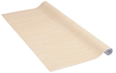 Venilia Klebefolie Perfect Fix® | Holzoptik Ahorn Holzfolie | 67,5cm x 2m, Stärke 150μ | selbstklebende Möbel-Folie, Dekofolie, keine Blasen, Küchenfolie | PVC ohne Phthalate | Made in EU