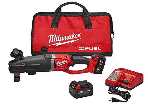 Milwaukee 2711-22 M18 Fuel Super Hawg Right Angle Drill Kit with Quik-Lok