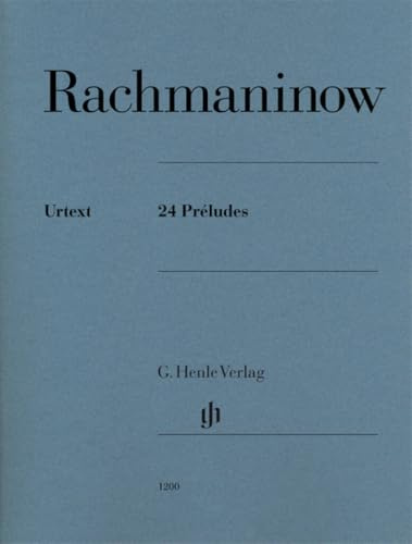 24 Préludes: Besetzung: Klavier zu zwei Händen (G. Henle Urtext-Ausgabe)