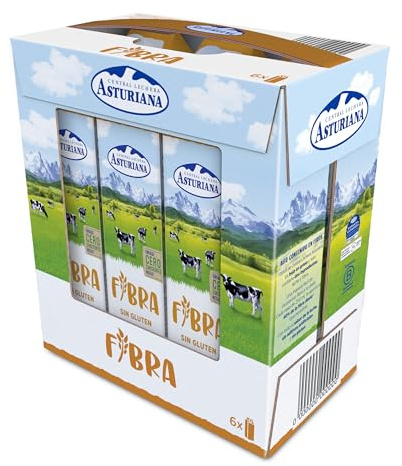 CLA Leche Semidesnatada Fibra Pack 6x1L