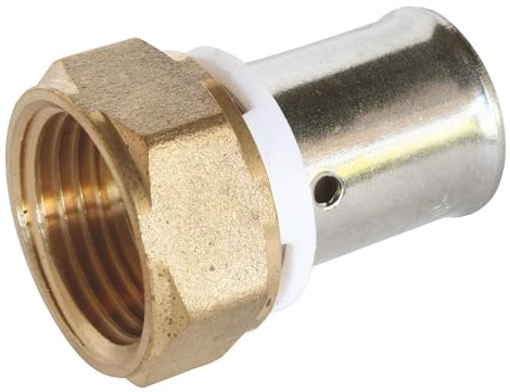 SOMATHERM FOR YOU - tubo de sujeción Ø16 Conector en línea para - Mujer 15/21 (1/2 '') Para conectar un diámetro de tubo Ø16 PARA