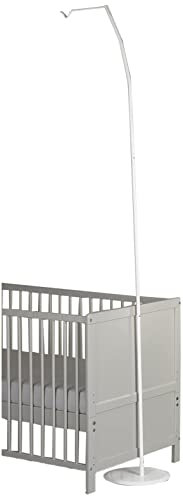 Alvi Himmelstange mit Fuß extra lang für Baldachine - Höhe ca. 230 cm