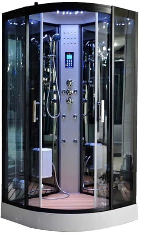Cabine de Douche Hammam 80 x 80 cm Full Options