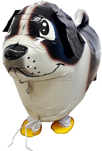 DekoRex Airwalker Walking Pets Folienballon Tier Ballon Deko (Hund)