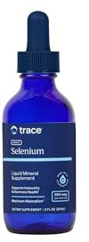 Trace Minerals Ionic Selenium Liquid Supplement, 300 mcg, 2 oz, 48 Servings