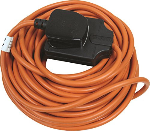 Masterplug Outdoor Heavy Duty Cable Reel Orange 10m 1 Gang (328475)