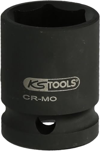 KS Tools 515.1722 1 Sechskant-Kraft-Stecknuss, kurz, 22mm