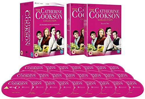 Catherine Cookson 23 Feature Length Adaptations Complete (24 Discs) DVD Box Set Collection - Moth / Black Velvet Gown / Black Candle / Secret / Mallen Streak / Mallen Girls / Mallen Secret / Mallen Curse / Girl / Fifteen Streets / Rag Nymph / Wingless Bird / Dwelling Place / Glass Virgin / Tilly Trotter / Cinder Path / Man Who Cried / Round Tower / Tide of Life / Colour Blind / A Dinner of Herbs Part 1 and 2/ Gambling Man / Storyteller