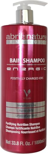 abril et nature - Energic - Haarmaske - Glättet und spendet Feuchtigkeit mit positiven Ionen - Beseitigt statische Aufladung und Frizz - Stellt Vitalität und Glanz wieder her - 200 ml