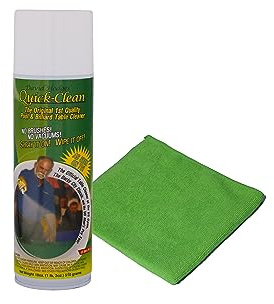 Quick Clean Pool Table Felt Cleaner - Starter Kit #1- Cleaner & Towel