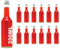 SLK 12 Unidades de Botellas 350 ml Bordo Altura: 29 cm Desde slkfactory