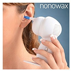 Nonowax Pulitore Orecchie Aspiratore Elettrico per Pulizia Elimina Togli Cerume