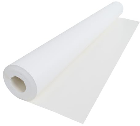 ROBERTS 70-198 Silicone Moisture Barrier Underlayment for Solid & Engineered Wood Floors & LVP, White 200 sq. ft. Coverage, 31.5 in. x 76.25 ft. x 6 mil