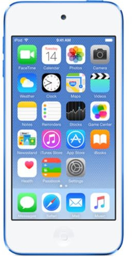 Apple iPod Touch 16GB Blue (6th Generation) MKH02LL/A (Refurbished)
