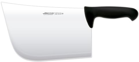Arcos Coltello da Macellaio in Acciaio Inossidabile Nitrum con Lama da 270 mm – Manico Ergonomico in Polipropilene, Professionale – Nero, Serie 2900