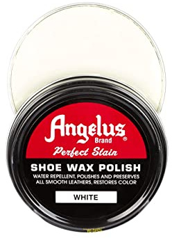 Angelus Perfect Stain Shoe Wax Polish, 2.6oz (White)