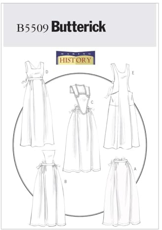 Butterick BTK 5509 XY (S-M-L) Schnittmuster zum Nähen, Elegant, Extravagant, Modisch