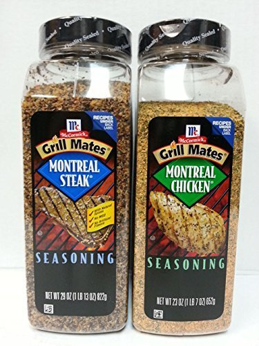 Mccormick Grill Mates Montreal Steak & Chicken Seasonings Bundle by N/A