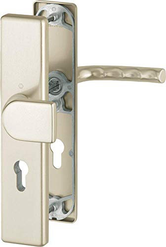 Hoppe 3841104 Schutzbeschlag Birmingham ES-0 76G/2221A/2440/1117, Pz 72, TS 37-42mm 8mm Stift, ohne Ziehschutz, LM F1 elox