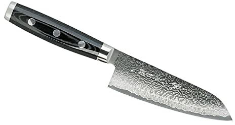Yaxell 354012 GOU 101, Santoku Messer Kochmesser, Silber, 12,5 cm, 10UK354012UK10