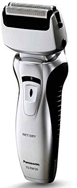 Panasonic ES-RW30 - Rasoio ricaricabile a doppia lama, a umido e a secco, con testa girevole