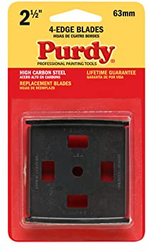 Purdy 144900535 Surface Prep Tools Premium 4-Edge Scraper Replacement Blade, 2-1/2 inch