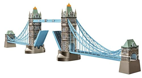 Ravensburger 12559 - Tower Bridge-London - 3D Gebäude Puzzle 216 Teile