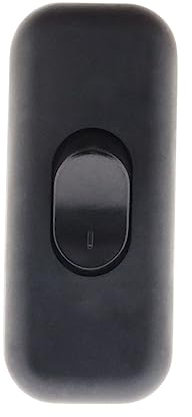 Zenitech Interrupteur 2A Unipolaire - Noir