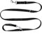 vitazoo Hundeleine in schwarz 2mx2,5cm, stabil und in 3 Längen verstellbar – auch als Führleine für große Hunde geeignet – bissfeste Welpenleine, Dog Leash