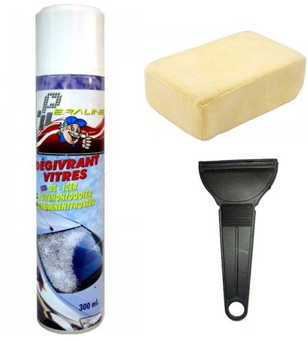 Tapalas Kit Hiver Dégivrant Pare-Brise Vitre Auto Voiture antigivre - 125