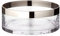 EDZARD Bol/Tazón Grit, forma redonda, diámetro 20 cm, cristal soplado con borde de platino