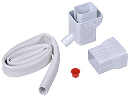Oatey Mystic - Sistema de recogida de agua de lluvia, 5 x 8 cm, color blanco