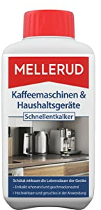 Mellerud Détartrant rapide pour machines à café et appareils ménagers - Un moyen efficace pour détartrer toutes les cafetières - 1 x 0,5 l