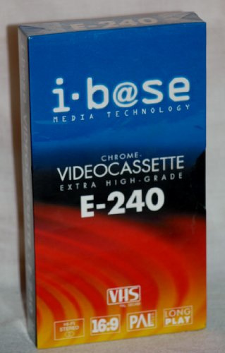 I-Base Chrome Videocassette (Leercassette) E-240 VHS