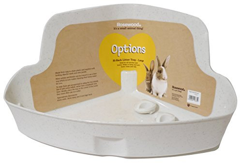 Rosewood 19335 Ecktoilette für Kaninchen, Large
