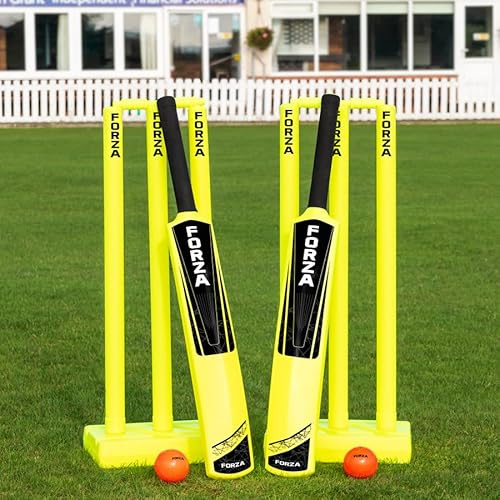 NWS Backyard Cricket Sets | Kwik Cricket | Bats, Stumps, Bails, Balls and A Carry Bag [3 Sizes] (Junior)