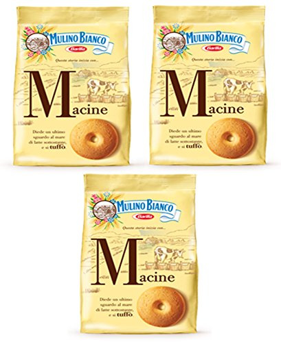 3 X Mulino Bianco biscotti Macine 350 G Italia biscotti cookies torta brioche
