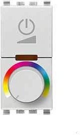 Vimar Serie eikon - Regolatore rgb 230v next, Elettronico con controllo touch, Manuale, Argento