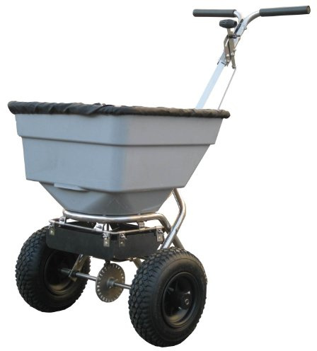 The Handy THSS100 Salt Spreader for Refined Salt, Fertiliser or Seed 45kg Hopper - 2 Year Guarantee - Not Suitable for Rock Salt